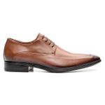 Sapato Derby Italiano Masculino Solado De Borracha