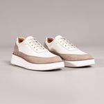 Sneaker Masculino Chamois Tênis Titanium Off White