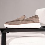 Slip On Masculino Chamois Titanium Capuccino