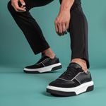 Tênis Fly Casual Masculino Sneaker Lion Preto