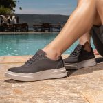 Sneaker tênis masculino Hill onix 10851 