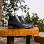 Bota Masculina Chelsea Linha Braga Cano Curto Premium Preta