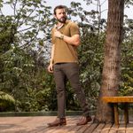 Bota Masculina Chelsea Linha Braga Cano Curto Premium Whisky