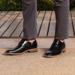 Sapato Social Masculino Premium Linha Toscana Preto