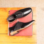 Sapato Social Derby Premium Linha Toscana Preto