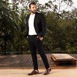 Sapato Social Premium Masculino Oxford Floral Linha Braga Mouro