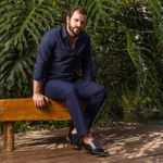 Sapato Social Premium Masculino Loafer Linha Braga Preto