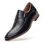 Sapato Social Premium Masculino Loafer Linha Braga Preto