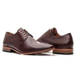 Sapato Social Premium Masculino Oxford Linha Braga Mouro