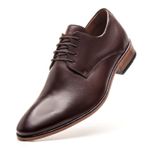 Sapato Social Premium Masculino Oxford Linha Braga Mouro