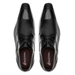 Sapato Masculino Derby Solado De Couro Premium