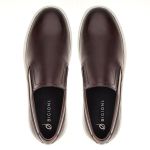 Slip On Masculino Casual Calçe Fácil Tabaco