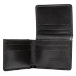 Carteira Bigioni Masculina 100% Couro Preta 115