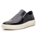 Slip On Masculino Casual Calçe Fácil Sofisticado Preto
