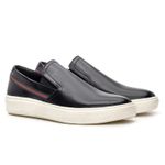 Slip On Masculino Casual Calçe Fácil Preto