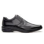 Sapato Masculino Conforto Anatômico com Cadarço Preto