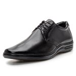 Sapato Masculino Conforto Anatômico com Cadarço Preto