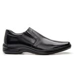 Sapato Masculino Conforto Anatômico Calce Fácil Preto