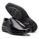 Sapato Masculino Conforto Anatômico Calce Fácil Preto