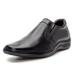 Sapato Masculino Conforto Anatômico Calce Fácil Preto