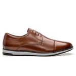Derby Oxford Casual Masculino Whisky
