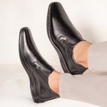 Sapato Masculino Conforto Anatômico Calce Fácil Preto
