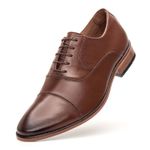 Sapato Social Braga Masculino Oxford Premium Whisky