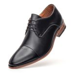 Sapato Social Premium Masculino Oxford Linha Braga Preto