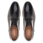 Sapato Social Premium Masculino Oxford Linha Braga Preto