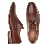 Sapato Social Premium Masculino Oxford Linha Braga Whisky