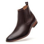Bota Masculina Chelsea Linha Braga Cano Curto Premium Mouro
