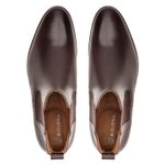 Bota Masculina Chelsea Linha Braga Cano Curto Premium Mouro