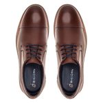 Sapato Casual Derby Masculino Linha Porto Orange