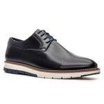 Sapato Casual Derby Masculino Linha Porto Preto