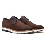 Sapato Casual Derby Premium Masculino Linha Porto Castor