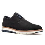 Sapato Casual Derby Premium Masculino Linha Porto Preto