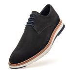 Sapato Casual Derby Premium Masculino Linha Porto Preto
