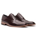 Sapato Social Premium Italiano Masculino Linha Toscana Mouro