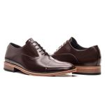 Sapato Social Premium Italiano Masculino Linha Toscana Mouro