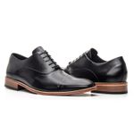 Sapato Social Premium Italiano Masculino Linha Toscana Preto