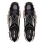 Sapato Social Premium Italiano Masculino Linha Toscana Preto