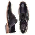 Sapato Social Derby Premium Linha Toscana Preto