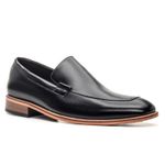 Sapato Social Loafer Premium Linha Toscana Preto