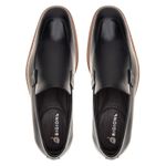 Sapato Social Loafer Premium Linha Toscana Preto