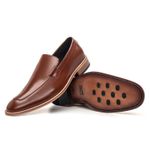 Sapato Social Loafer Premium Linha Toscana Whisky