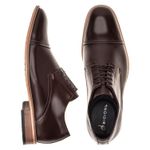 Sapato Derby Social Premium Linha Toscana Mouro