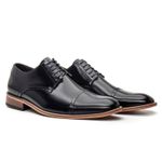 Sapato Derby Social Premium Linha Toscana Preto