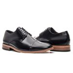 Sapato Derby Social Premium Linha Toscana Preto