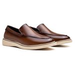 Sapato loafer mocassim casual masculino lorenzo 10655 