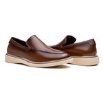 Sapato loafer mocassim casual masculino lorenzo 10655 